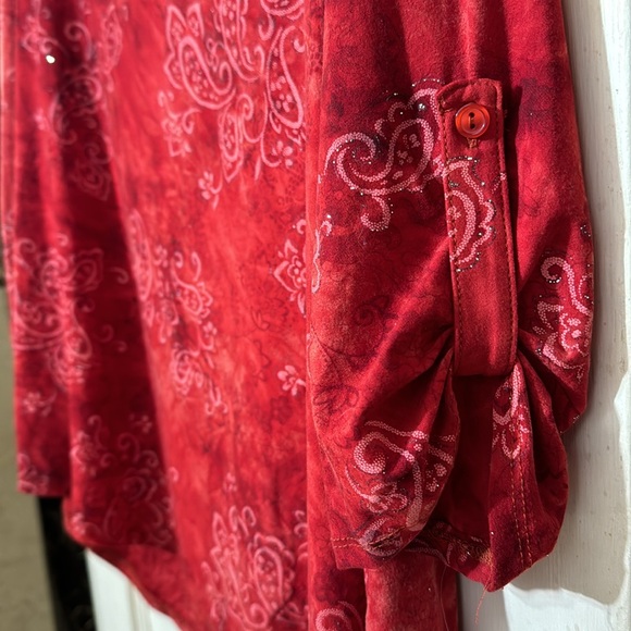 Sami and Jo XL Women’s Holiday Top Pre - owned. - Picture 4 of 11